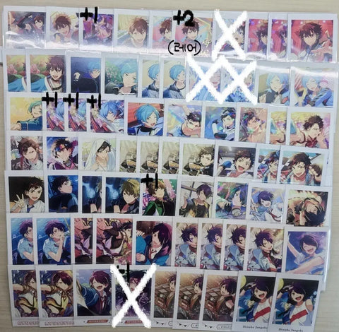 0.  02 per sheet) Ensemble Stars! Ryuseitai Pasha Shots Urgent Sale