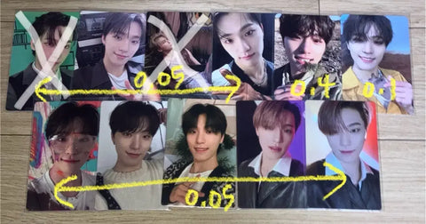 Seventeen photocard sale photocard transfer