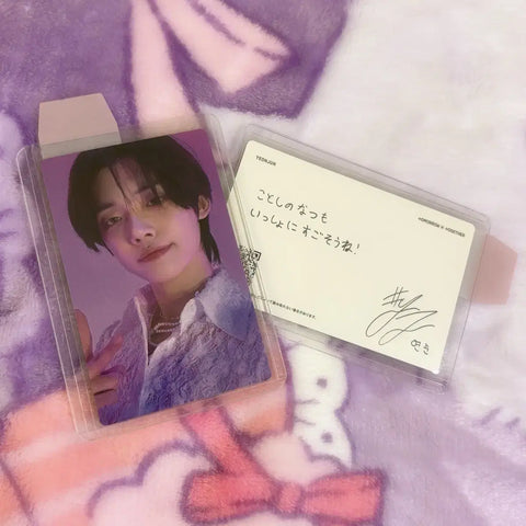 TXT Yeonjun sweet Weverse Japan Lucky Draw photocard transfer sale