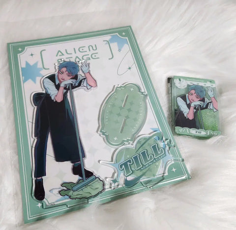 AceSte Teal Maid Acrylic Stand + Korotto Bundle