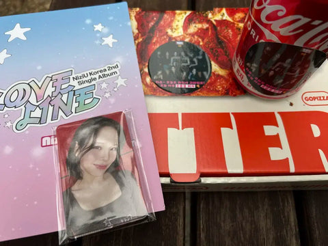 Niju studio photocard set Music Core NiziU love line wts pcs