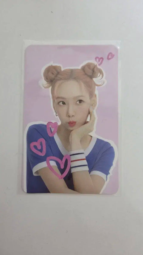 Taeyeon Young Pizza photocard