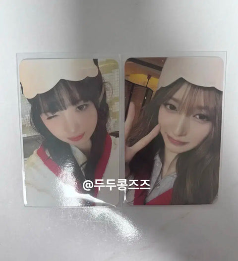 IVE Rei, Leeseo Fan Concert Live Viewing Photocards - Bundle