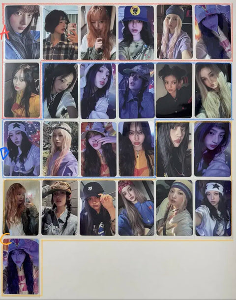 NewJeans NJ album photocard transfer sale disposal complete set