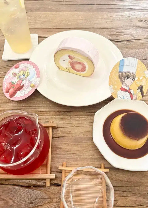 Dream-Colored Patissiere Pop-up Special Coaster Vanilla Won Ga-on