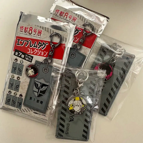 택포)괴수8호 원화전 엠블럼 태그 키링 일괄판매합니다
택포)Kaiju No. 8 Original Art Exhibition Emblem Tag Keyring - Selling as a set, shipping included.