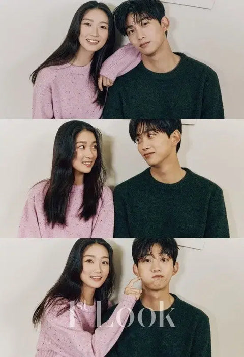 Transfer of  Kim Hye-yoon and Ok Taecyeon's couple cover, First Look magazine.