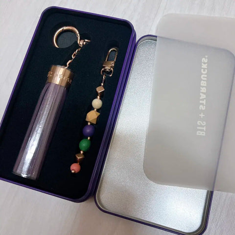 Starbucks BTS Tassel Keyring for Sale