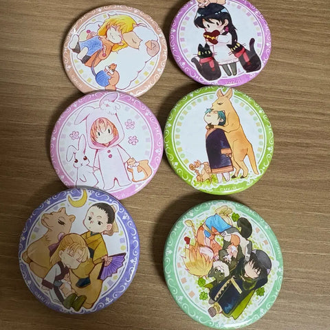 Yona of the Dawn Can Badge Sale: Kija, Sinha, Lili, Yun