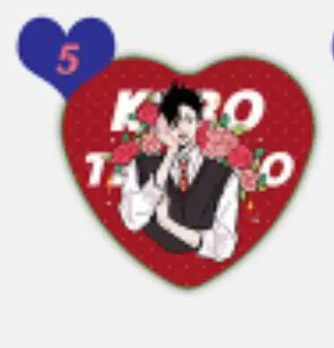 Looking for: Haikyuu mmma-nim heart badge.