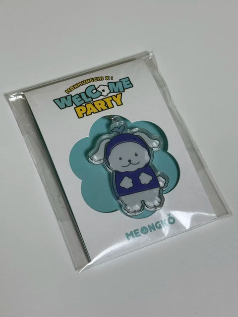 Monster X Meong-kko Keyring Unopened