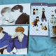 Vincenton Vincent Cafe Fan Gift Lucky Draw Acrylic Stand Poster Player Card Bundle Set