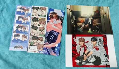 Vincenton Vincent Cafe Fan Gift Lucky Draw Acrylic Stand Poster Player Card Bundle Set