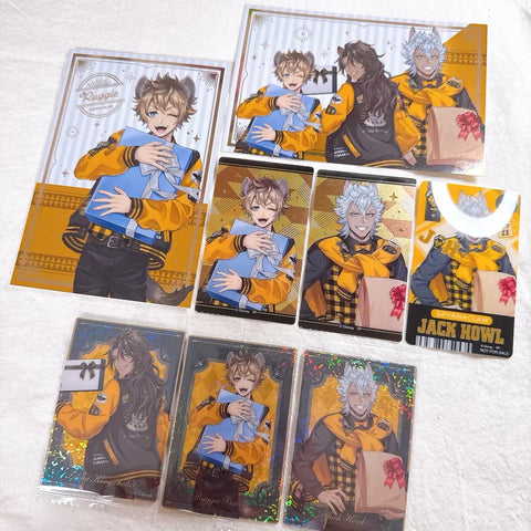 Twisted Wonderland Savanaclaw Leona Ruggie Jack Union Birthday Merchandise Bundle