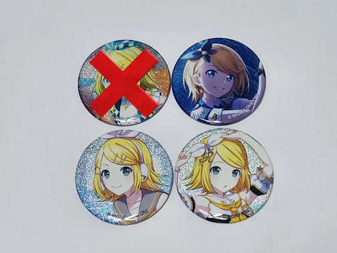 Project Sekai Kagamine Rin Can Badge