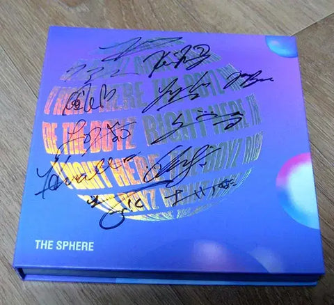 THE BOYZ Autographed CD - The Sphere