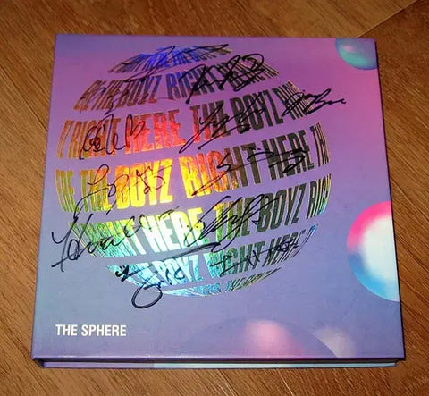 THE BOYZ Autographed CD - The Sphere