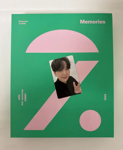 BTS Bangtan 2020 Memories DVD Photocard Yoongi