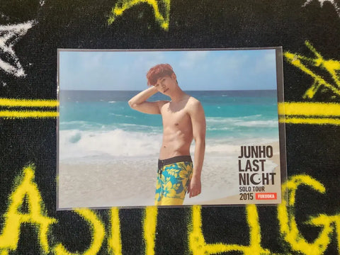 2PM Junho Lee Jun-ho Last Night Fukuoka Limited Edition Trading Card