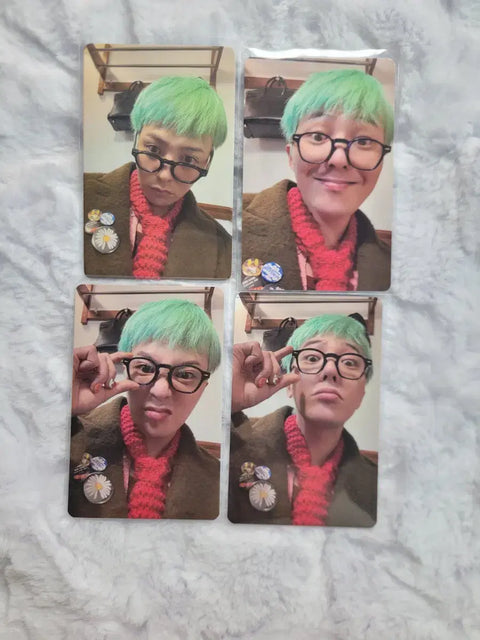 GD G-Dragon Kwon Ji Yong Concert MD Photocard Pack Poca/VIP Zone Photocard for Sale