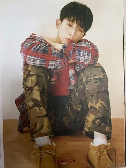Wonho goods bundle, official photocard, official goods, concert goods