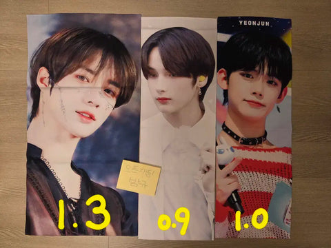 TXT Yeonjun, Beomgyu, Huening Kai Slogan Sale Goods