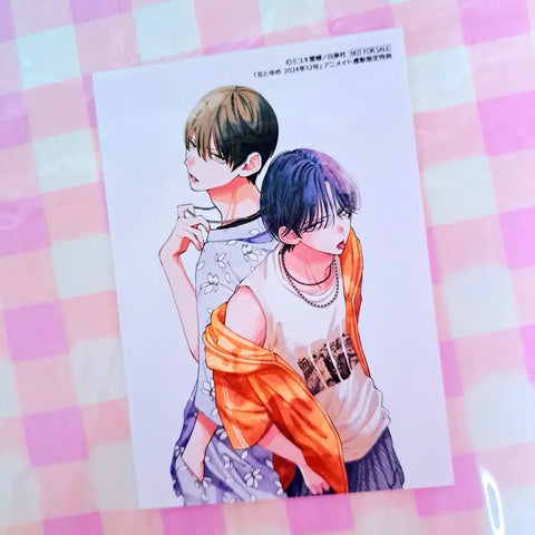 Spring Storm and Monster Bommon Special Edition Postcard Bromide 2ea
