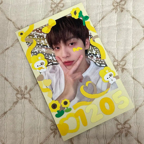 TXT photocard unofficial goods polaroid deco