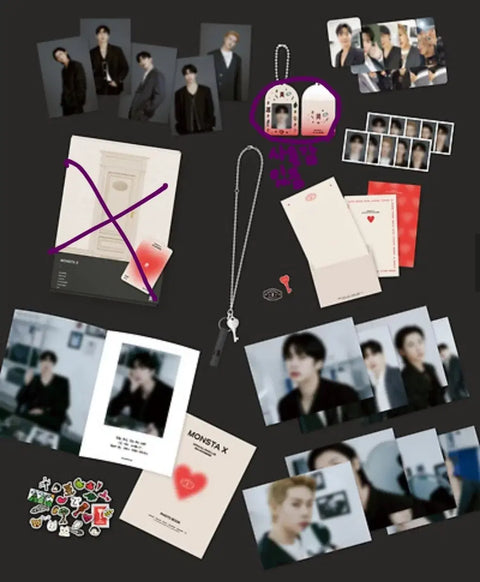 MONSTA X Kit & Season's Greetings photocard O, shipping included 2.5