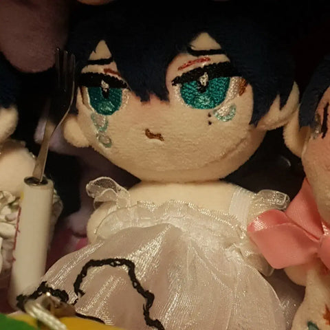 10cm plush doll dress clothes for sale