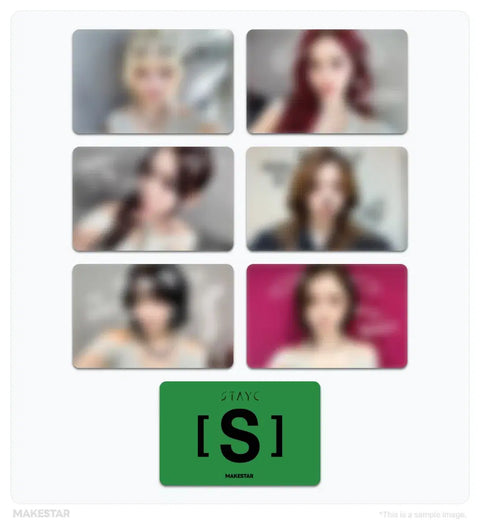 STAYC Makestar unreleased photocard group order