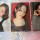 Transferring NiziU LOVE LINE Mako workshop photocard set.