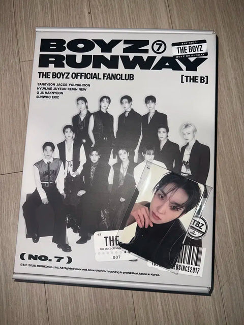 THE BOYZ 7th kit photocard included transfer