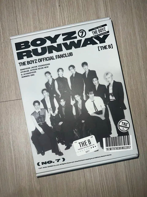 THE BOYZ 7th kit photocard included transfer