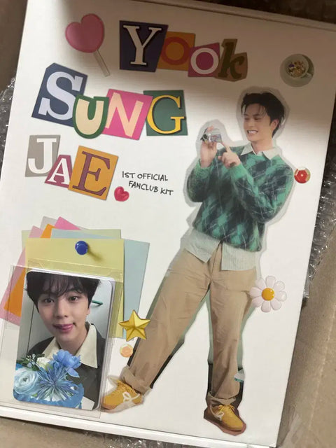 Yook Sung-jae fan club kit transfer