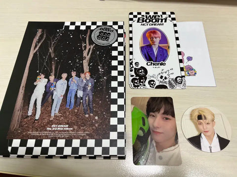 Renjun We Boom Kino photocard and album including all components