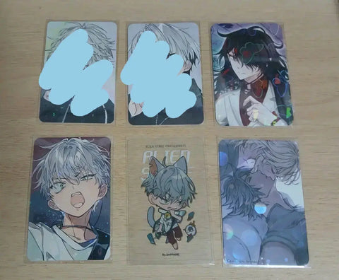 Charisma House VTuber Nijisanji Aste Genshin Impact Unofficial Photocards