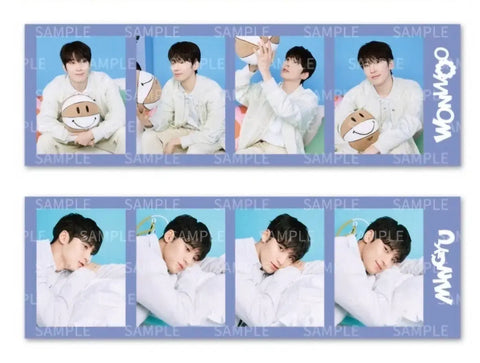 Wonwoo, Mingyu) SEVENTEEN 2024 Home 4-cut Photo Transfer