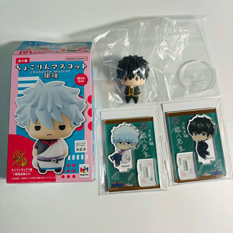 택포 Included) Gintoki & Hijikata Chocorin/Acrylic Stand Goods Bundle Transfer