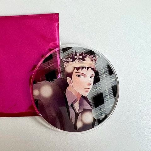 Ouran High School Acrylic Coaster Mori Takashi For Sale Social Club Cafe Collaboration Host Club