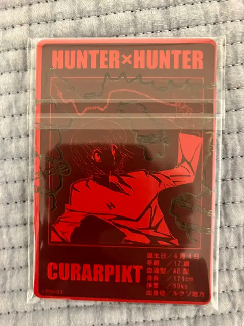 Selling Hunter x Hunter status card Kurapika.