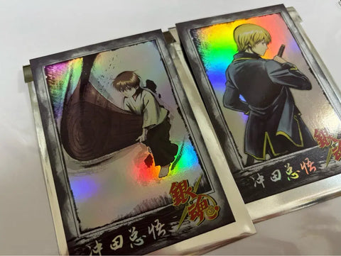 Gintama Okita Sougo Hologram Photo Card Postcard Official Authentic