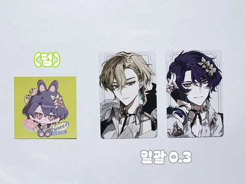 Star Rail Aventurine Ratio Handcuffs Collaboration Photocard Trading Card Nungdda-nim ㄴㄸ Ham G-sang