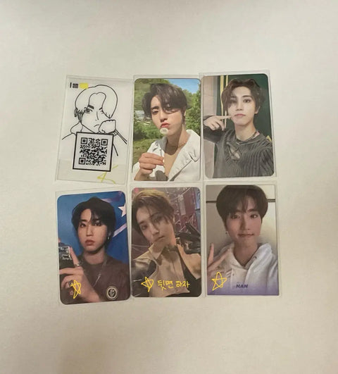 Stray Kids Han photocards, selling as a set.