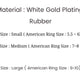 BIGBANG GD Steel Rubber Ring L size