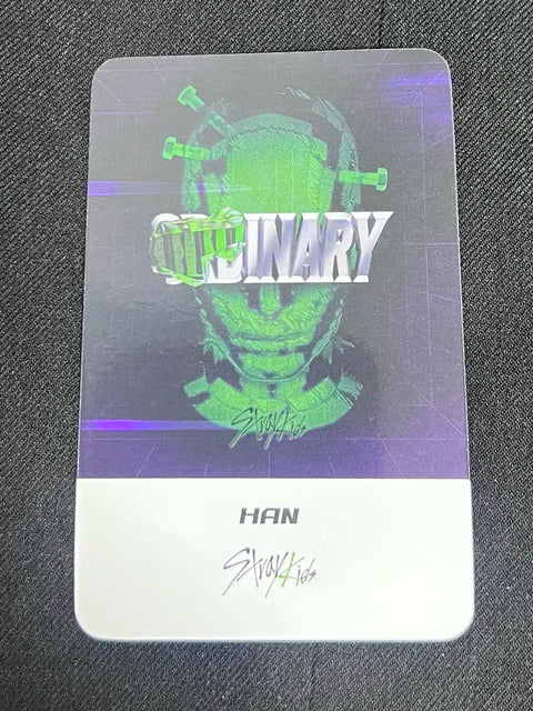 Stray Kids Han ODDINARY Benefit Photocard Shopee Stray Kids