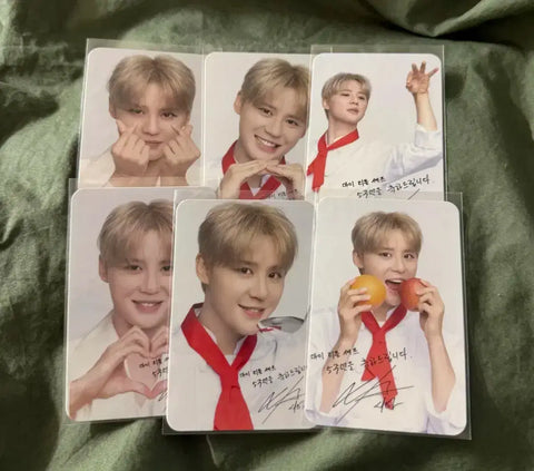 Xia Junsu Marie Sheet Photocard Bundle