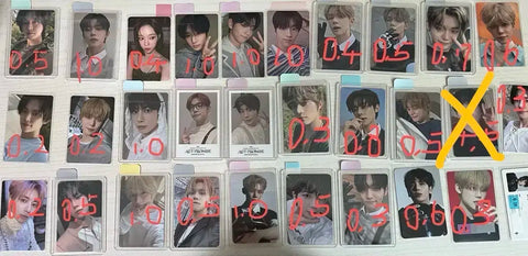 TXT Yeonjun Soobin Beomgyu Taehyun Hueningkai photocard