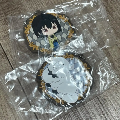 Spy x Family Yuri Bond Rubber Strap Keychain Set