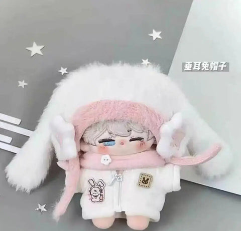 10cm Doll Clothes Hoodie and Hat Set